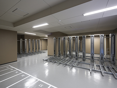 自転車置場｜ザ・パークハウス上野