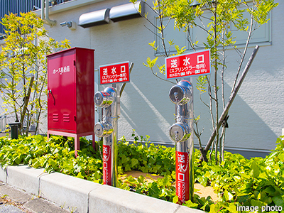 連結送水管｜ザ・パークハウス上野