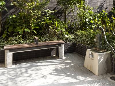かまどベンチ｜ザ・パークハウス上野