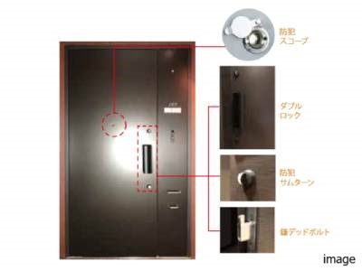 玄関ドア｜ザ・パークハウス上野