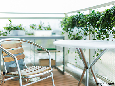 バルコニー花台｜ザ・パークハウス上野